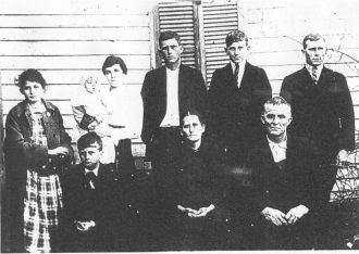 George Washington Conner Family 1918