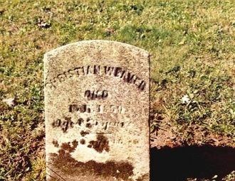 Gravesite of Christian Weaver