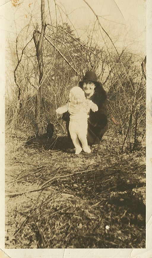 Eugenia Maude (Hazen) Acton with Baby