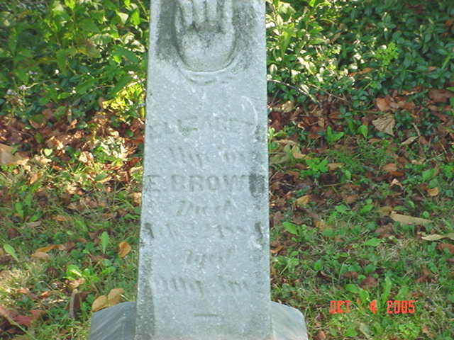 Elizabeth Redding gravestone