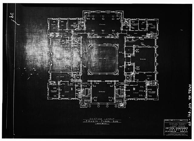 40. Photocopy of drawing (Location of original unknown)...