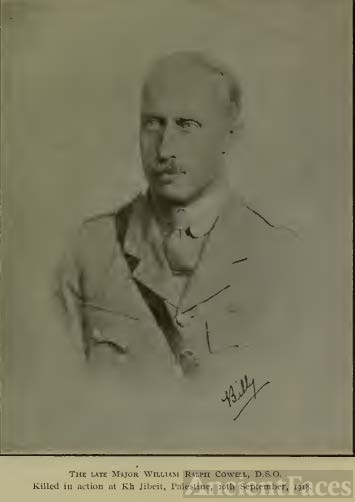 William Ralph Cowell, Major   DSO