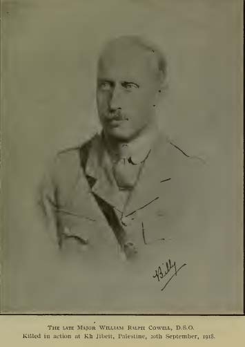 William Ralph Cowell, Major   DSO