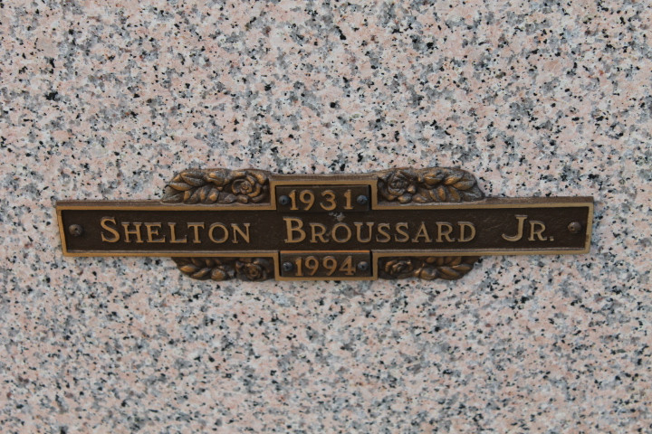 Shelton Broussard Jr. Gravesite