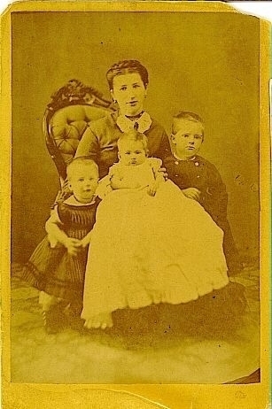 Mother with 3 children