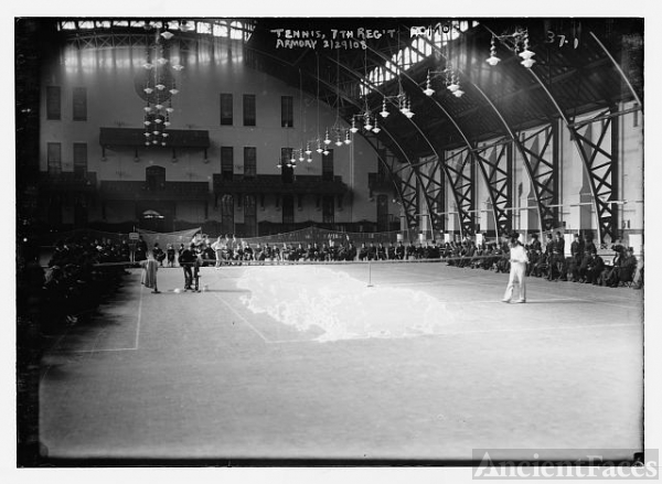 Indoor tennis, 7th regiment armory