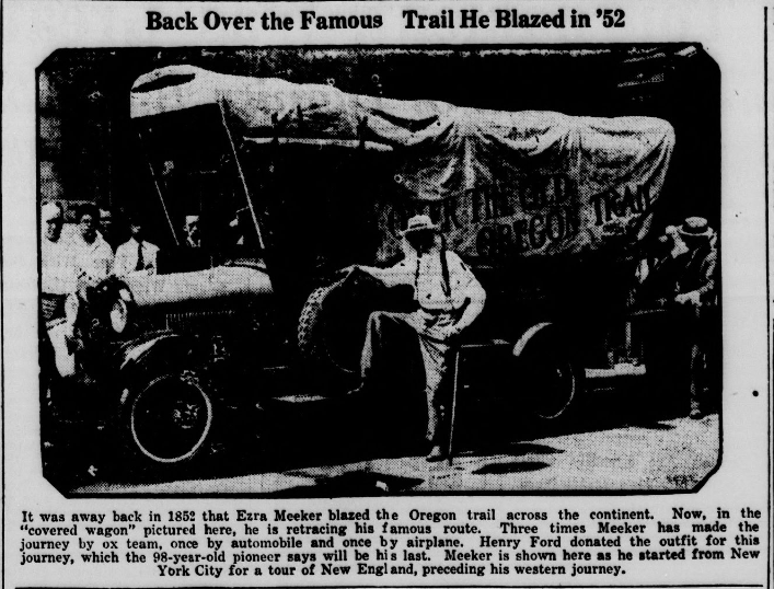 Ezra Manning Meeke, the Oregon  Trail