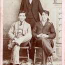 Back - Walter Girton 
front - l to r Ross Been and Tom Millard