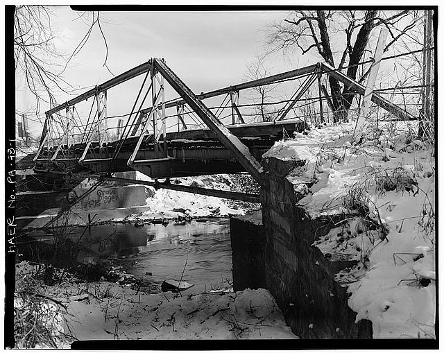 1. VIEW, FROM EAST, SHOWING SOUTH TRUSS - Washingtonville...
