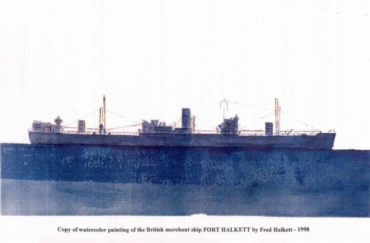 Merchant Ship 'FORT HALKETT"