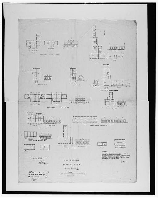 7. Photocopy of architectural drawings (from National...
