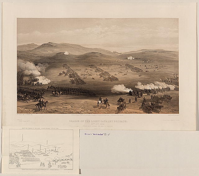 Charge of the light cavalry brigade, 25th Oct. 1854,...