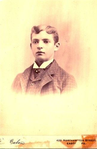 unidentified young man