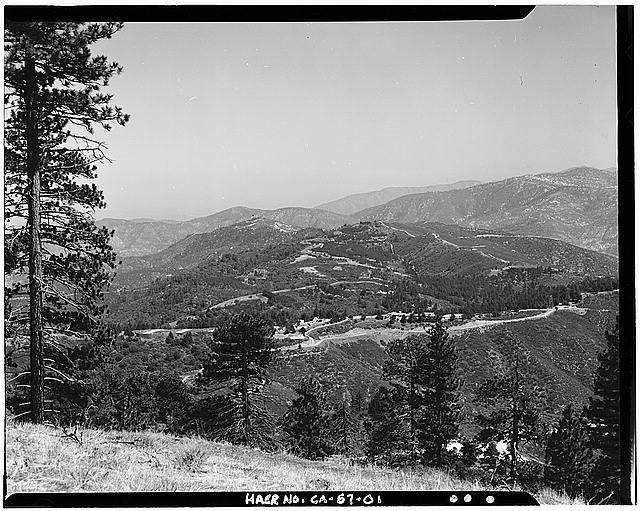 1. OVERALL VIEW LOOKING NORTH (DOWN HILL), SHOWING LAUNCH...