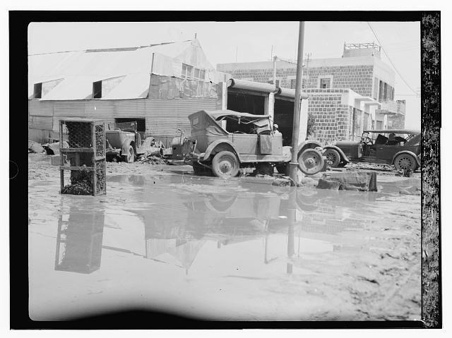 Flood-war damage