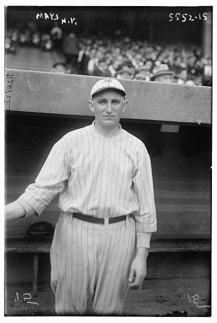 [Carl Mays, New York AL (baseball)]