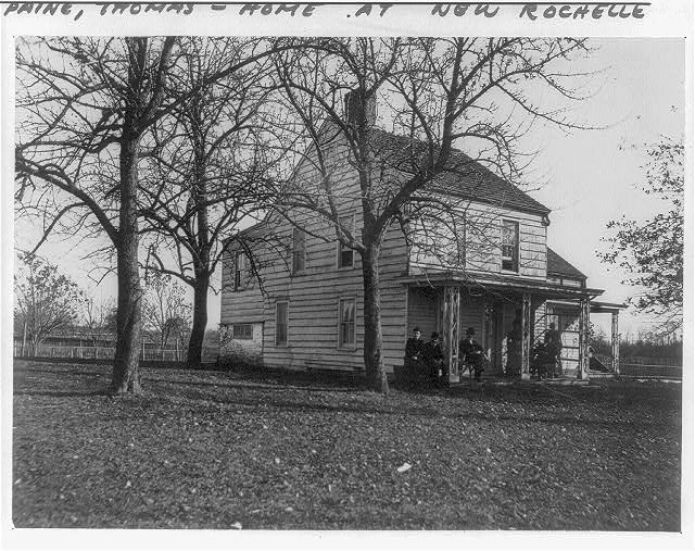 [Thomas Paine cottage at New Rochelle, N. Y.]