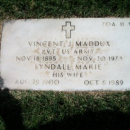 Vincent J Maddux Gravesite