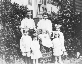 Pierre & Marie Baril Family, 1912