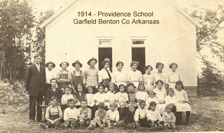 Providence School Garfield Arkansas 1914