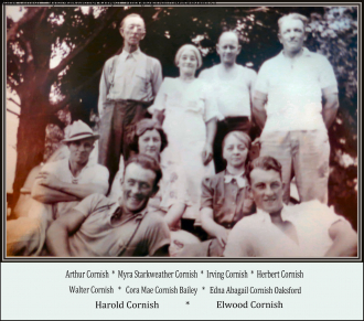 Arthur and Myra Starkweather Cornish Family