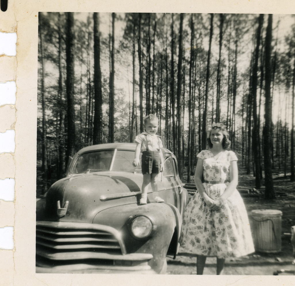 1953 joel and mom