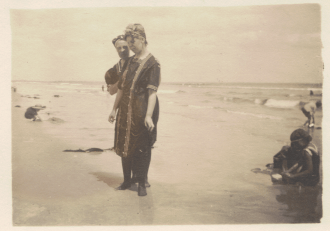 Sea Bathing "Jessie" Jeanette Hunter Choate (1871 - 1941)
