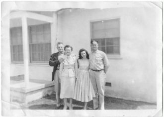 Cal, Ona, Sister Jane and Dad