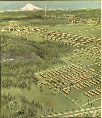 Picture Map of Camp Lewis, Page 1