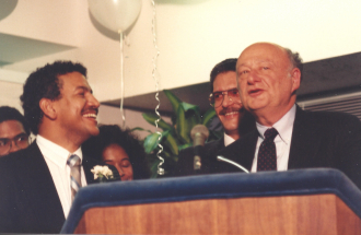 Ramon Marquez M.D. and Mayor Koch
