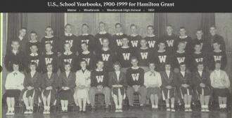 Hamilton Wyman Grant--U.S., School Yearbooks, 1900-1999(1951) W Club A