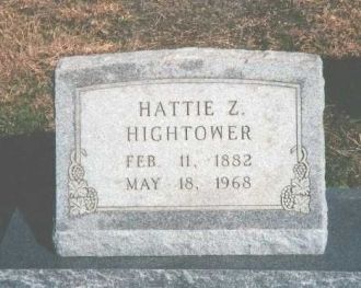 Hattie Z. Crabtree Hightower Gravesite