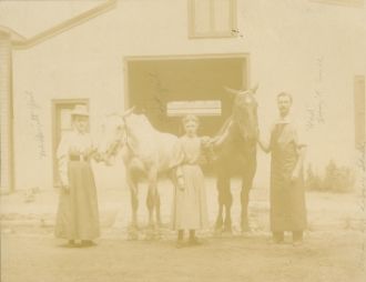 Goshen, NY Livery Stables early 1900s
