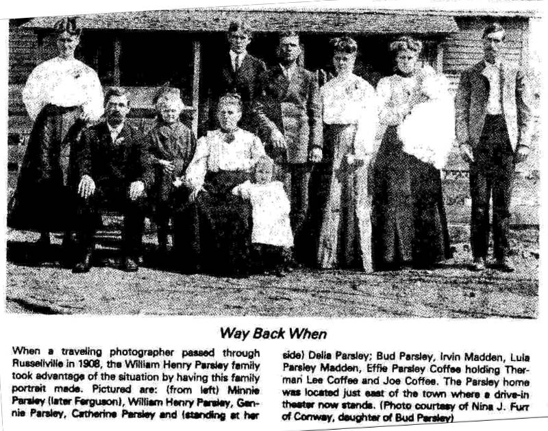 William Henry Parsley & family