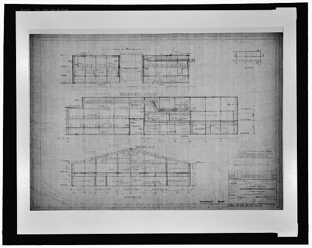 118. Back side technical facilities S.R. radar...