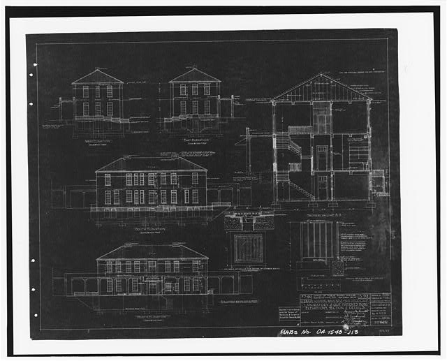 13. ELEVATIONS SECTIONS AND DETAILS, DRAWING NO. 99981 -...