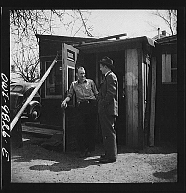 Passaic, New Jersey. Factory owner Carlson organized home...