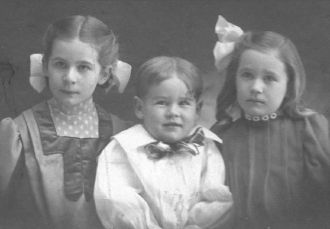 Florence, Raymond, and Lulu Heisler