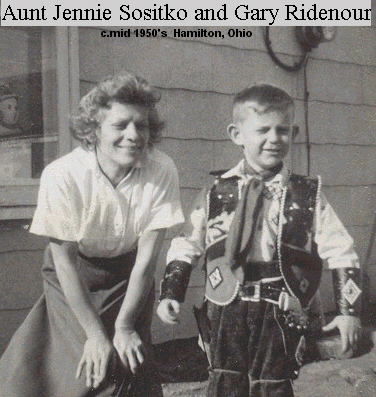 Jennie Sositko and nephew, Gary Ridenour