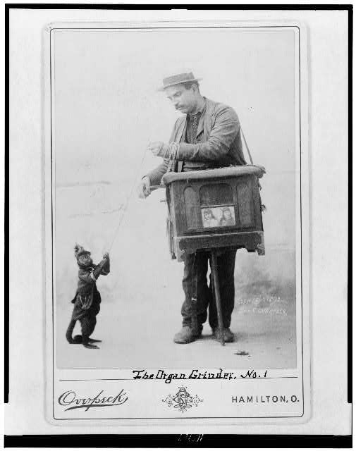 The organ grinder / Overspeck, Hamilton, O.