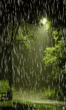 Raining Ever Sense you left us.
