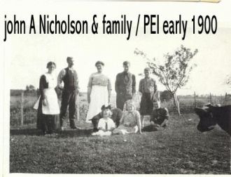 John A. Nicholson Farm 1900