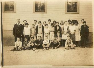 Cherryville School, MO 1923