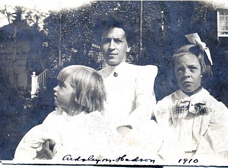 Hilda (Lunden) Swanson & daughters, Grace Ethel on left & Hilda on right