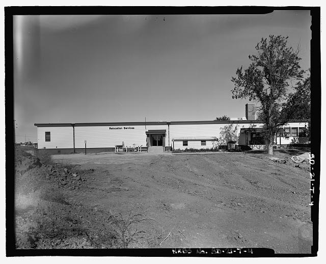 4. South side; view to north. - Ellsworth Air Force Base,...
