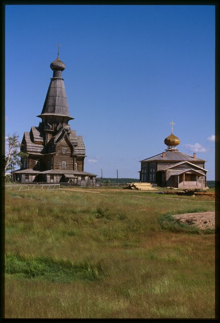 Church of the Dormition (1674) (left), and Church of St....
