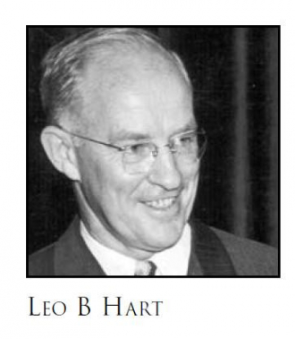 Leo B Hart