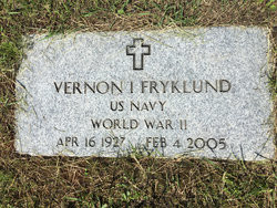 Grave of Vernon I. Fryklund