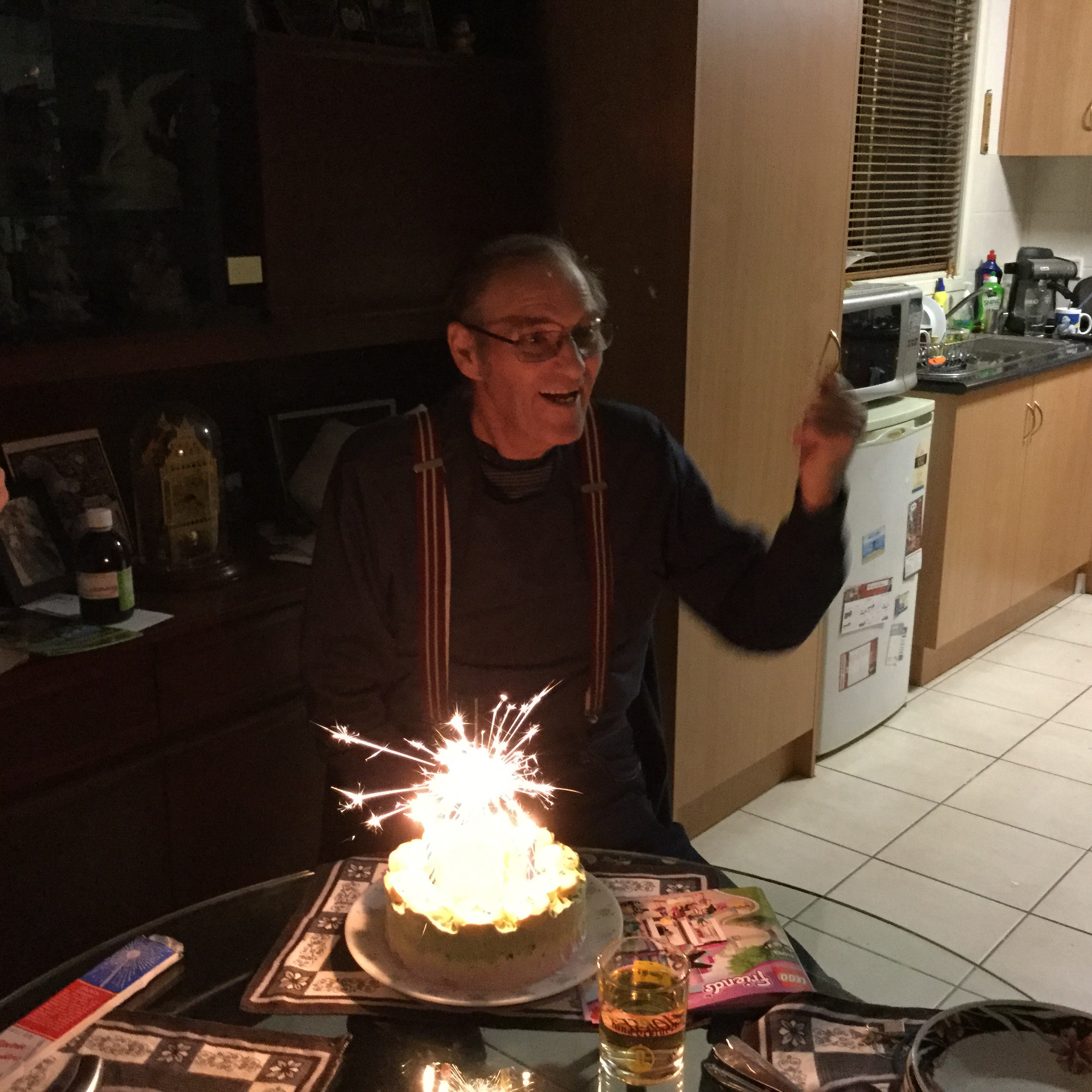 Tom Gray his last birthday