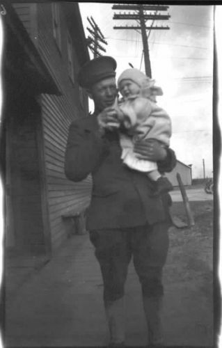 Soldier and a Baby